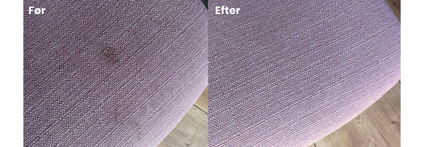 Fjern pletter fra sofa med Boost Pletfjerner