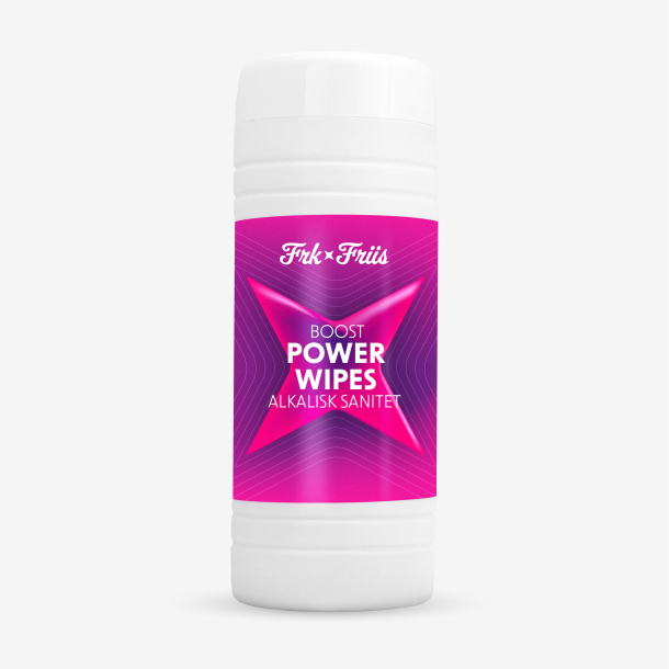 Boost Power Wipes Alkalisk Sanitet